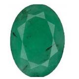 GIA Certified Oval 1.11 ct Emerald