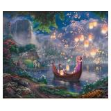 Disney Tangled Art Print By Kinkade Studios Disney Tangled Art Print By Kinkade Studios