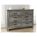 Frandern Rustic 6-Drawer Gray Dresser Base Frandern Rustic 6-Drawer Gray Dresser Base