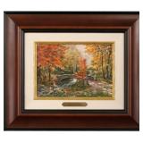 Fall at Fox Creek Bridge - Brushworks by Kinkade Fall at Fox Creek Bridge - Brushworks by Kinkade