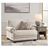 Ashley Merrimore Oversized Linen Chair Ashley Merrimore Oversized Linen Chair