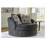 Ashley Biddeford Oversized Swivel Accent Chair Ashley Biddeford Oversized Swivel Accent Chair