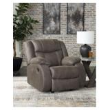 ASHLEY FIRST BASE GUNMETAL RECLINER ASHLEY FIRST BASE GUNMETAL RECLINER