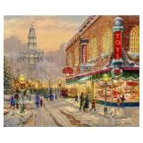 " A Christmas Wish" Art Print by Kinkade
