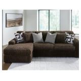 Midnight Madness 2-Piece Sectional Sofa W/ Chaise