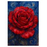 Crimson Rose Reverie I  LTD EDT by Studio Van Gogh