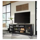 Foyland XL 83-in  TV Stand W/ Fireplace Option