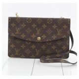 Louis Vuitton Monogram Double Rabat Shoulder Bag