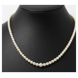 Mikimoto Akoya Pearl Necklace