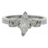 14k Gold 1.00 ct Natural Brilliant Diamond Ring