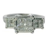 14k Gold 1.00 ct Natural Brilliant Diamond Ring