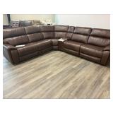 Westview 6-Piece PWR REC Chocolate Sectional