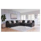 Lavernett 3-Piece Charcoal Sectional