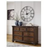 Lavinton Dresser Base with Rich Cherry Finish