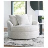 Cuddle Plush Oversized Swivel Chair