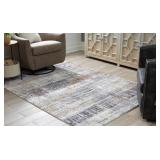 Contemporary Multi-Colored Rug