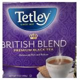 (5) Boxes of 80 ounces of Tetley Tea Bags Retail