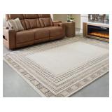 Large 8 X 10 Hand Tufted Wool & Jute Rug