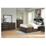 Ashley Queen 5pc Vanmore Storage Bed