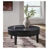 Marstream Round Dark Charcoal Cocktail Table