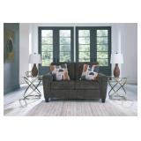 Erinlane Contemporary Dusk Love Seat