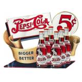 Metal Pepsi Cola Sign