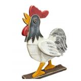 Wood Rooster