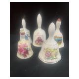 (5) PCS Porcelain Bells