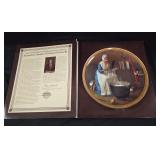 Norman Rockwell Plate Titled "Light For The Winter
