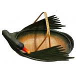 Rattan Swan Basket