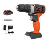 Black & Decker 20 Volt Lithium ION Drill