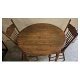 Maple Colonial Round  Dining Table