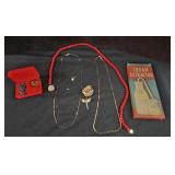 Cream Extractor, Broach & Necklaces