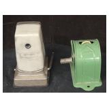 (2) Old Pencil Sharpener