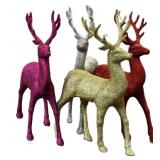 (12) Beautiful Reindeer Decor