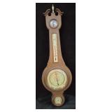 Vintage  Banjo-Style Weather Station