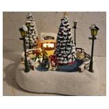 Thomas Kinkade Oh What Fun Lighted Scene