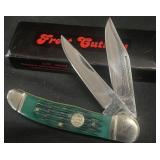 Frost Cutlery Green Jigged Bone Copperhead