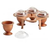 (4) Sets COPPER CHEF COPPER EGGS XL