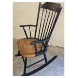 Vintage Hand Painted Hitchcock Style Rocking