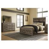 Full Wynnlow Rustic 4-Piece Bedroom Set