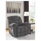 Foreside Charcoal Rocker Recliner
