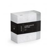 KIng $190 Linen Weave Cotton Deep Pocket Sheet Set