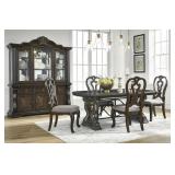 Maylee Dining Room Extension Table & 4 Side Chairs