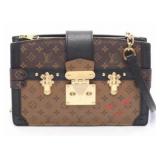 Louis Vuitton Reverse Monogram Trunk Clutch