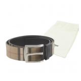 Burberry Vintage Check Belt Size 34/85