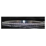 Brilliant 1/4 ct Diamond Bangle Bracelet