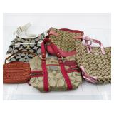 Coach Signature Bag Set