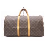 Louis Vuitton Monogram Keepall 50 Boston Bag