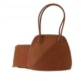 Loewe Brown Leather Shoulder Bag